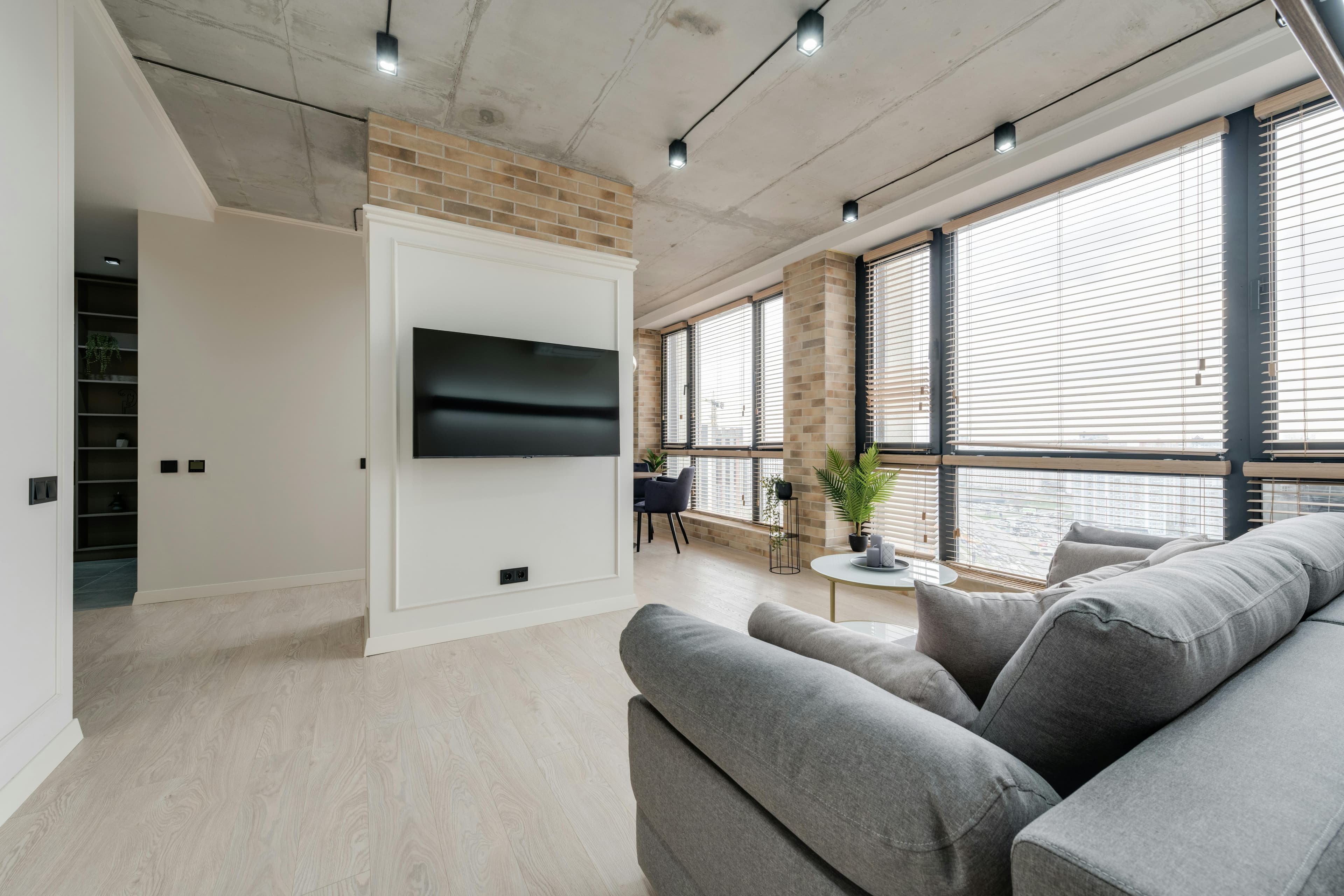 A modern Dubai apartment interior — the kind of property Realesta8 brokerages list and manage.
